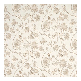 Sample - Schumacher x Mark D. Sikes Chinoiserie Vine Wallpaper in Neutral For Sale
