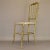Gold Italian Brass Chair Model Chiavari ,1950s For Sale - Image 8 of 8