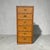 1980s Vintage Faux Bamboo Rattan Campaign Style Lingerie Chest Dresser For Sale - Image 5 of 10