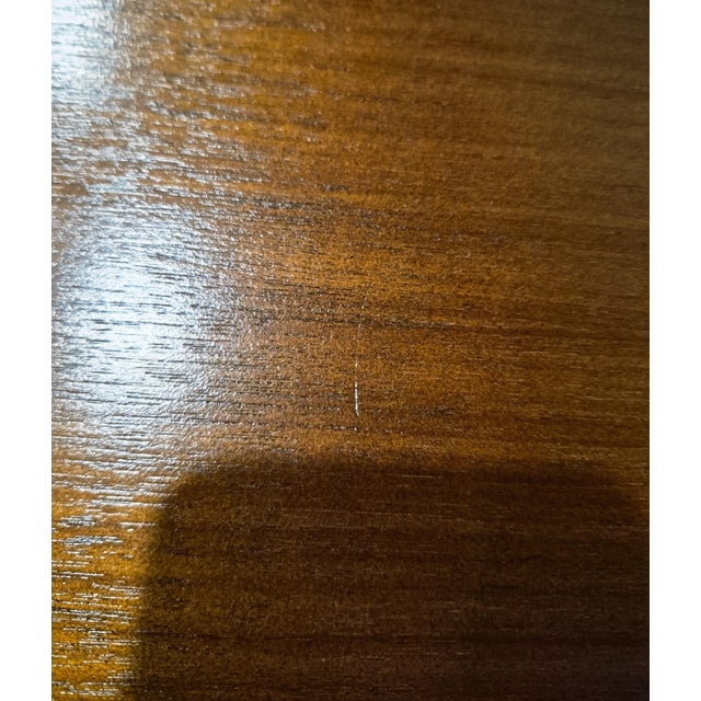 Brown Refinished Lane Acclaim End Table With Drawer, Mid-Century Modern, C. 1960 For Sale - Image 8 of 9