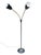 Mid 20th Century Mid Century Modern Gerald Thurston for Lightolier Gooseneck 3 Way Floor Lamp For Sale - Image 5 of 13