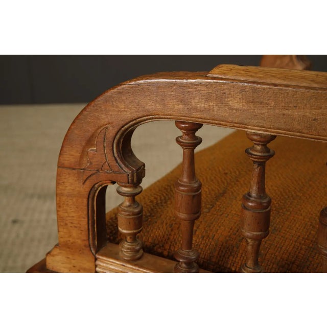 Late 19th Century English Oak Aesthetic Movement Armchair For Sale - Image 15 of 18