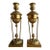 Early 20th Century Bronze Candle Holders For Sale