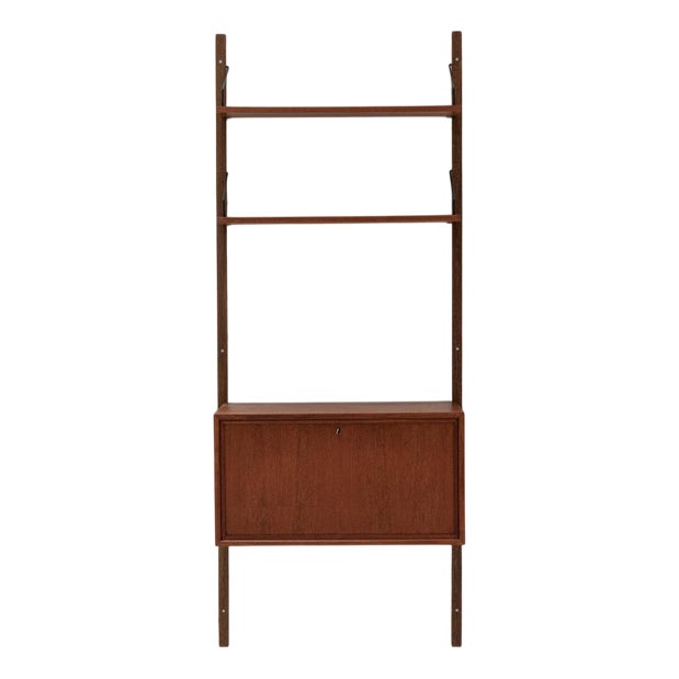 Single Bay Wall Unit by Poul Cadovius For Sale