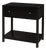 Nora 30 in. W Rectangular Wood 1 Drawer Wide Nightstand with Lower Open Shelf, Antique Coffee For Sale