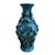 Blue Large Baluster-Shaped Vase in Turquoise Blue Glazed Maises Ceramic, 1920s For Sale - Image 8 of 8