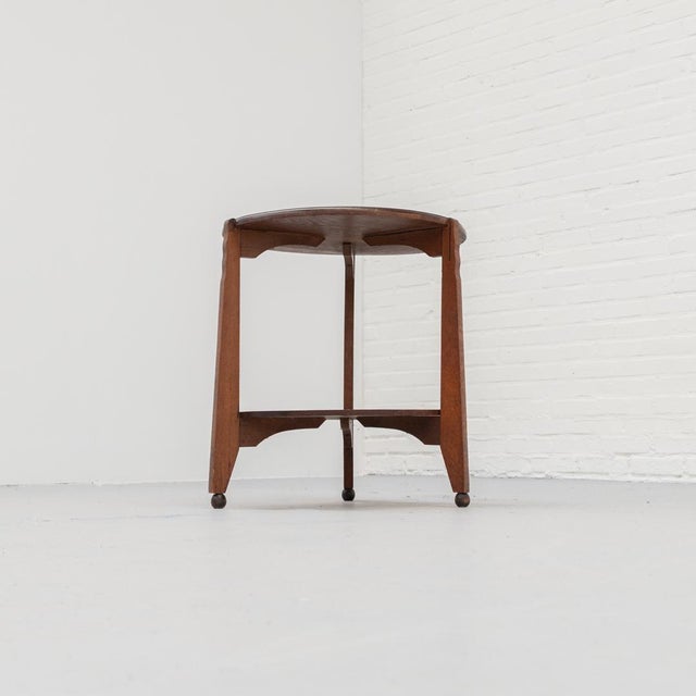Amsterdam School Side Table, 1920s For Sale - Image 3 of 11