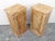 English Pair of Antique English Rustic Pine Nightstands For Sale - Image 3 of 17