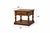 Late 20th Century Late 20th Century Pair of Cal Shops Solid Wood Traditional Nightstands With Turned Legs & Lower Shelf For Sale - Image 5 of 11