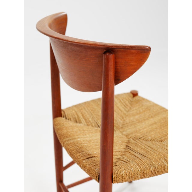 Model 316 Dining Chairs by Peter White & Orla Moelgard-Nielsen for Søborg Møbelfabrik, 1958, Set of 6 For Sale - Image 10 of 18