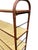 Vintage Stitched Leather Bookcase by Jacques Adnet, 1950s For Sale - Image 6 of 8