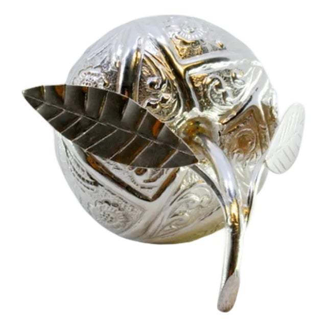 Fruit-Shaped Silver Box For Sale