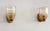 Art Deco Italian Brass and Murano Glass Wall Lights, 1990s, Set of 2 For Sale - Image 6 of 13
