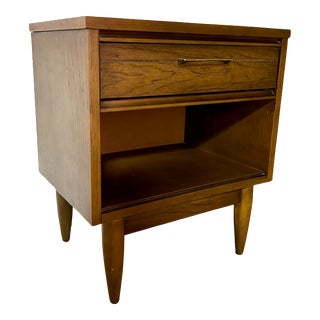 1960's Mid Century Modern Night Stand by Broyhill For Sale