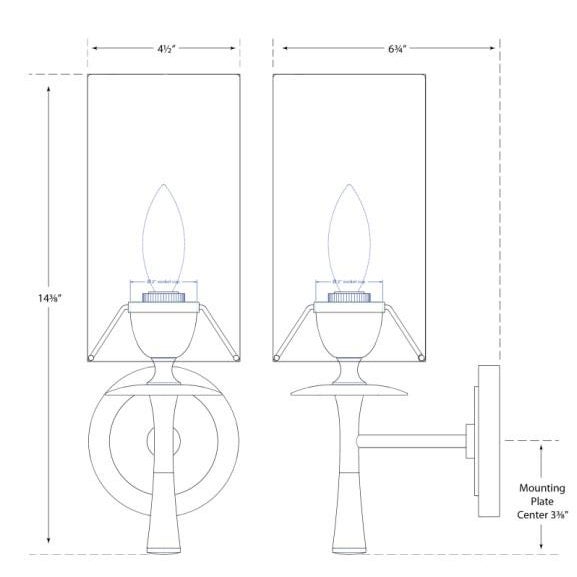 Modern AERIN for Visual Comfort Signature Drunmore Single Sconce in Polished Nickel with Linen Shade For Sale - Image 3 of 3