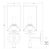 Modern AERIN for Visual Comfort Signature Drunmore Single Sconce in Polished Nickel with Linen Shade For Sale - Image 3 of 3