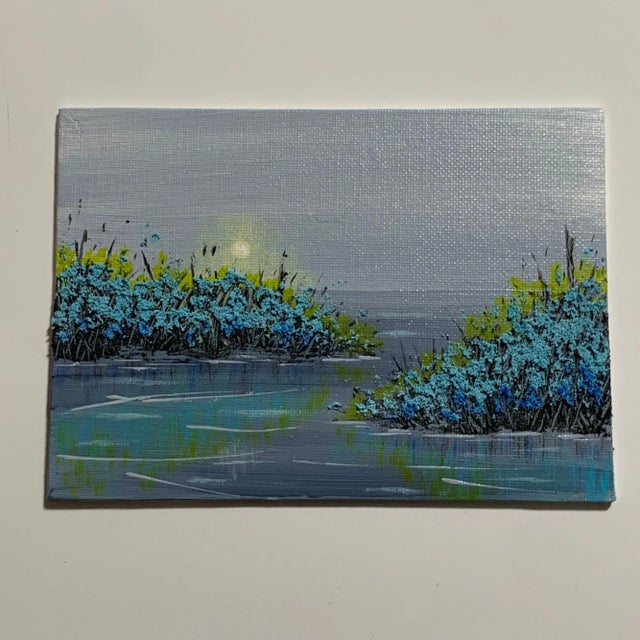 2020s "Wanderings" Contemporary Original Impressionist Style Painting by Deb Bossert For Sale - Image 5 of 6