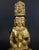 Asian Antique Early 20th Century Gilt-Gold Vajrasattva Statue For Sale - Image 3 of 13