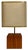 Mid-Century Teak Block Table Lamp Tarogo, Japan, 1980s For Sale