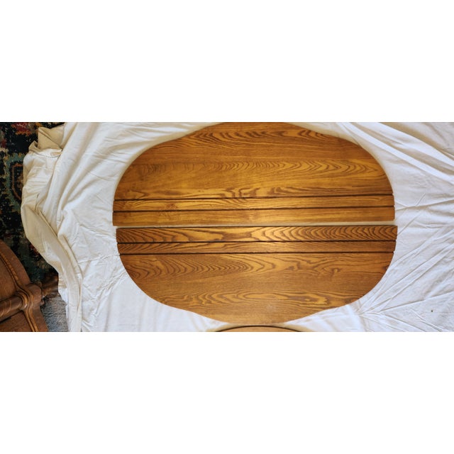 1920s Victorian Golden Tiger Oak Curio Curved 3 Bow Front For Sale - Image 14 of 18