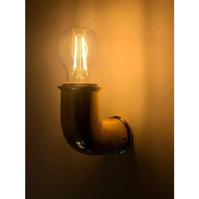 Vintage Austrian Brass Sconces, 1930s, Set of 2 For Sale - Image 13 of 15