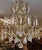 Schonbek Versailles French Louis XV Style Rock Crystal Gold 8 Light Chandelier Dimensions : 33" Tall X 25" Wide X 25" Deep...