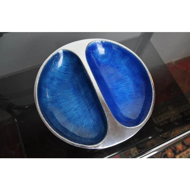 1980s Brutalist Enamelled Ramekin attributed to David Marshall, Spain, 1980s For Sale - Image 5 of 8