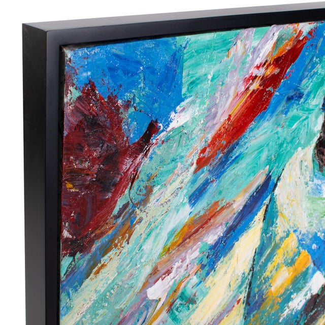 2020s Swing and a Home Run Original Painting For Sale - Image 5 of 7