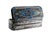 Silver Snuff Box with Blue Enamelled Applications and Gold Interior, in Good conditions. Designed 1920 to 1949