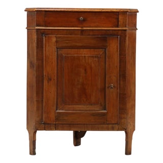 Walnut Corner Unit, Italy, Mid-19th Century For Sale