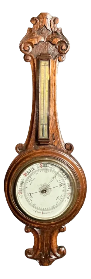 Antique Aneroid Barometer, 1905