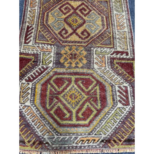 Contemporary Turkish Yastik Rug 1'7" x 3'3" For Sale - Image 3 of 5