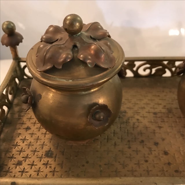 Bronze French Inkwell For Sale In Miami - Image 6 of 8