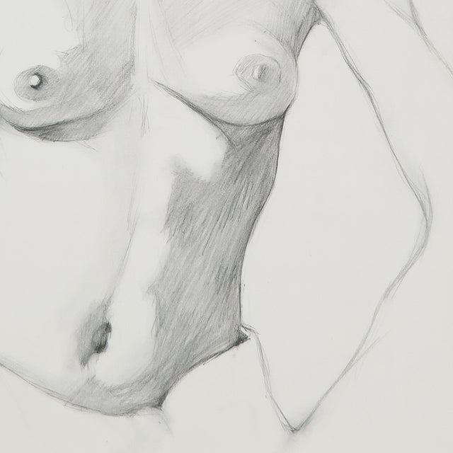 Nude Study in Hat - Vincent Beggs, C. 1980s For Sale In San Diego - Image 6 of 8