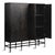 Eclipse Iron Storage Cabinet For Sale - Image 4 of 7