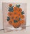 Orange Floral Bouquet Painting Artist Signed Poppies Daisy Flower For Sale In Fayetteville, AR - Image 6 of 8