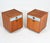 A pair of 1970's Danish Modern bedside tables by Axelsens Mobelfabrik for W & B Mobler. The tables are made of teak and...