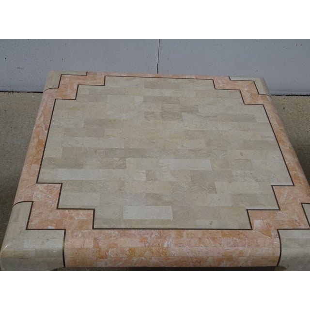 1950s Stone Marquetry Living Room Table, 1950s For Sale - Image 5 of 18