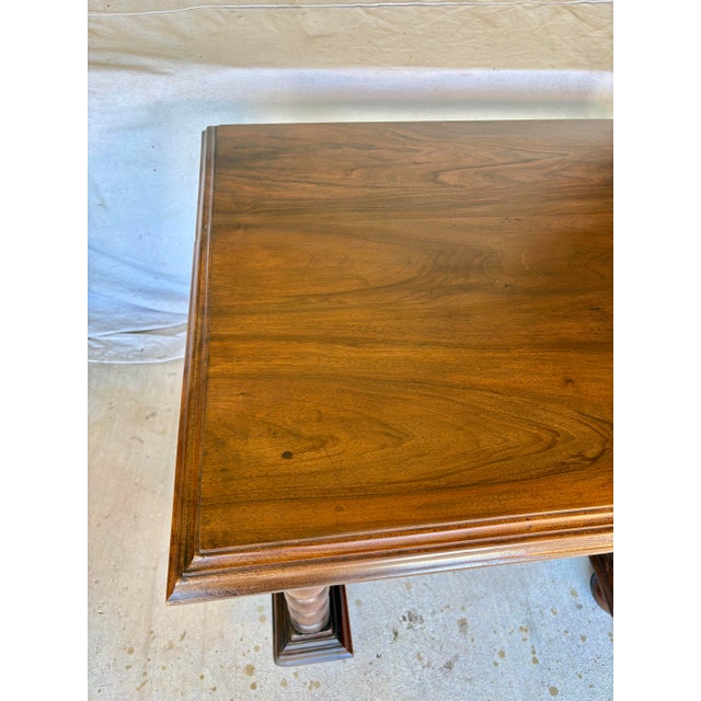 Wood 19th Century French Walnut Side Table For Sale - Image 7 of 13