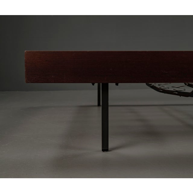 Bauhaus Daybed in Teak Veneer, 1960s For Sale - Image 12 of 18