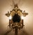 Brass 1930s Brass & Crystal Mirrored Two Arm Wall Sconces - a Pair For Sale - Image 8 of 9