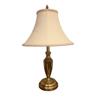 Vintage Stiffel Brass Table Lamp For Sale