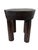 Vintage African Wood Milk Stool Hehe Gogo People Tanzania 10" H For Sale - Image 4 of 9