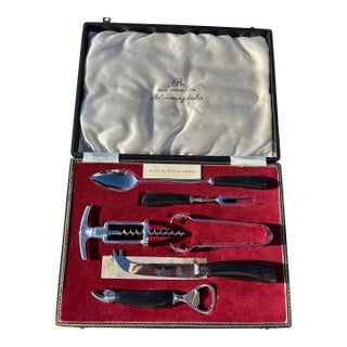 Mid 20th Century Mid-Century Bloomingdales New-in-Box Cocktail Serving Set in Box For Sale