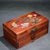 Vintage Rosewood Jewelry Box With Mother of Pearl Mandarin Ducks & Drawer For Sale In Los Angeles - Image 6 of 9
