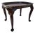 Queen Anne Carved Wood Table For Sale