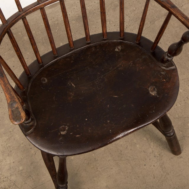 Late 18th Century Vintage Windsor Chair For Sale - Image 11 of 12