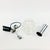 Silver Mid-Century Space Age Bubble Glass & Chrome Pendant Light by Helena Tynell for Limburg, Germany, 1970s For Sale - Image 8 of 9