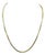 14k Yellow Gold Box Chain Necklace Vintage For Sale