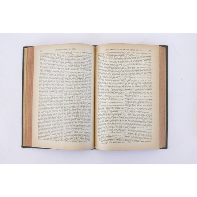 Antiquarian Book Set Lever's Works - Five Volumes For Sale In Las Vegas - Image 6 of 13